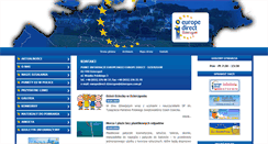 Desktop Screenshot of europedirect-dzierzgon.com